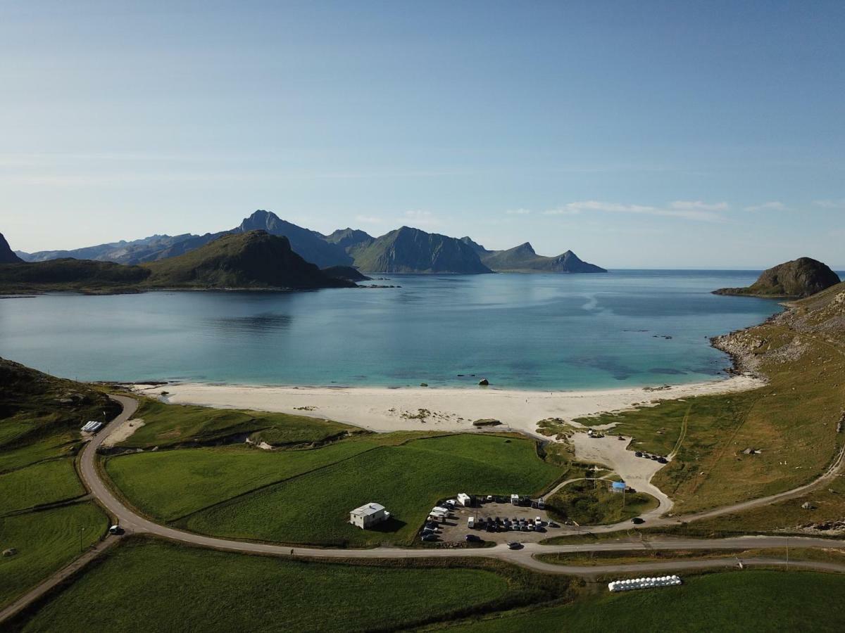 Midnight Sun View Lofoten Leknes Exterior photo