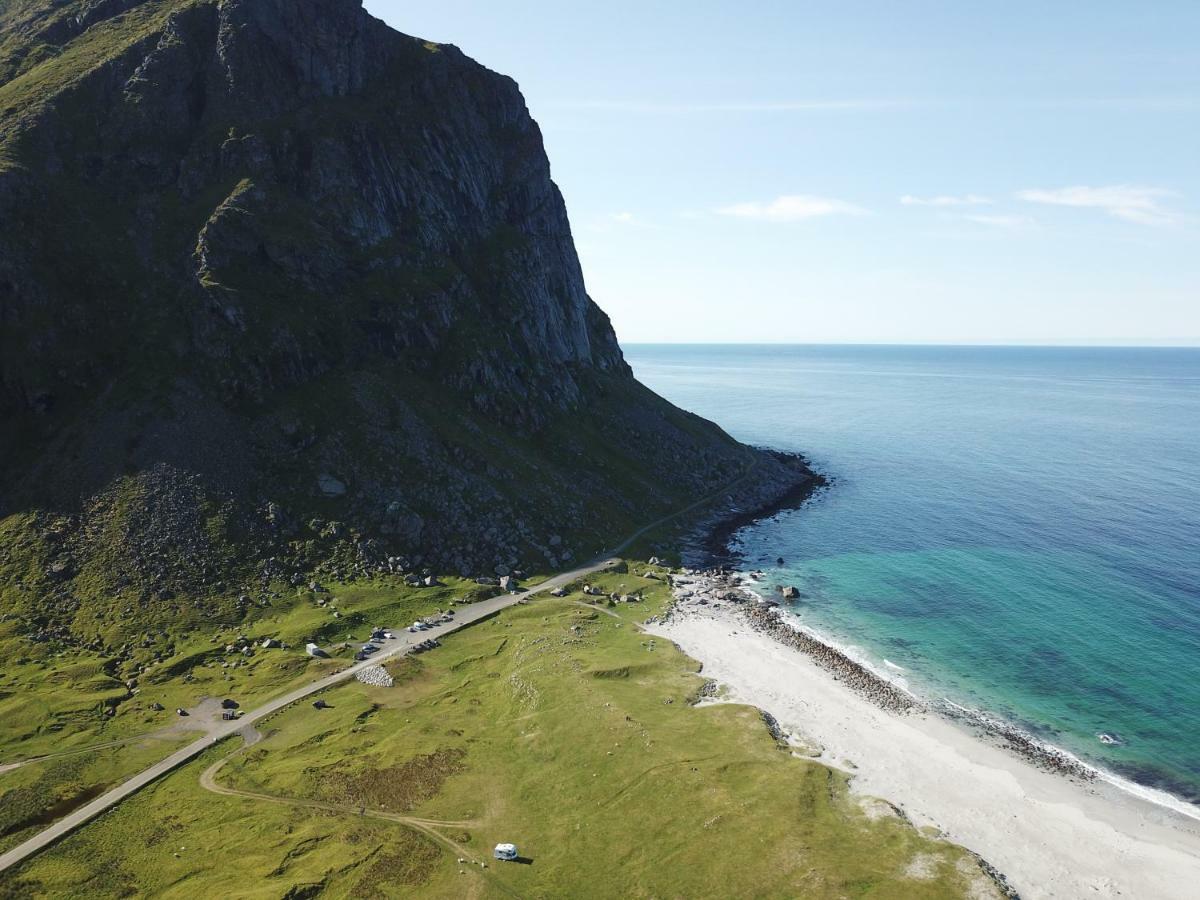 Midnight Sun View Lofoten Leknes Exterior photo