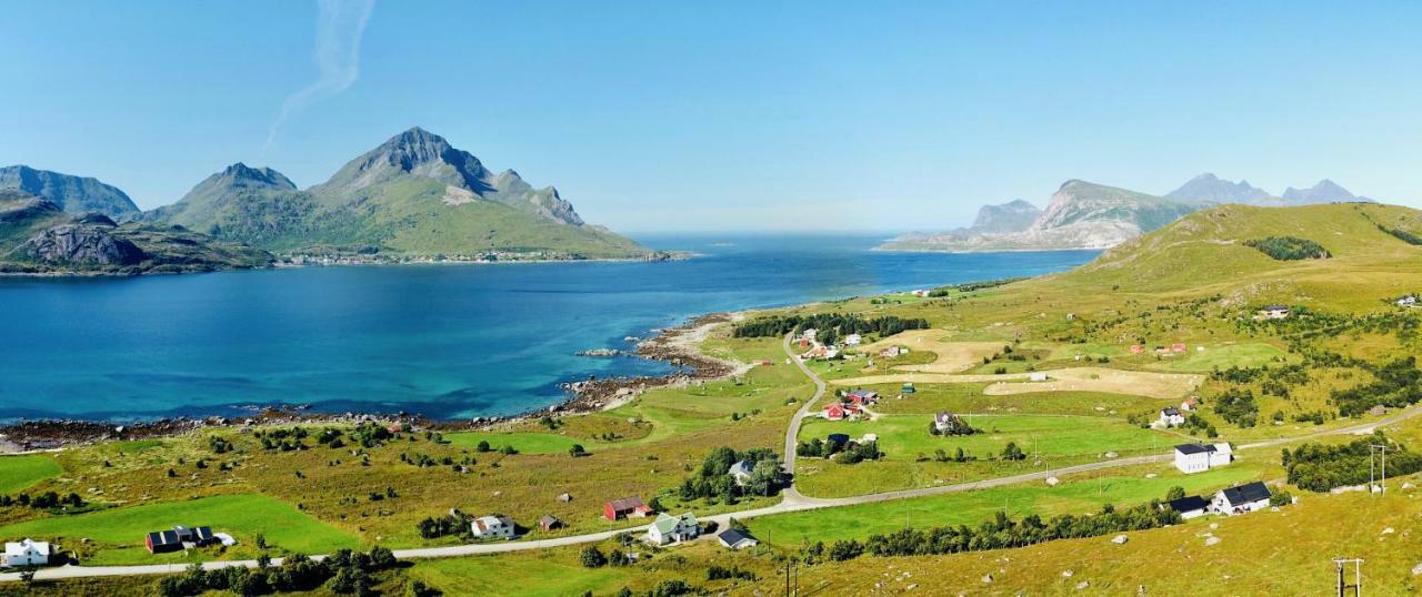 Midnight Sun View Lofoten Leknes Exterior photo